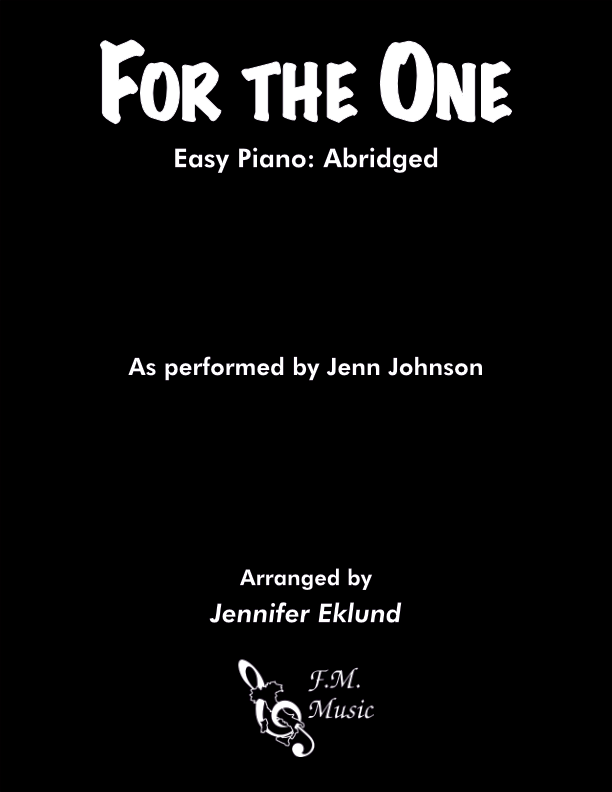 For the One (Easy Piano)