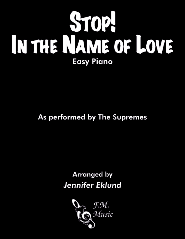 Stop! In the Name of Love (Easy Piano)