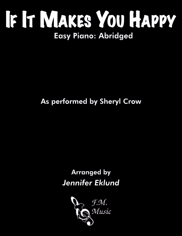 If It Makes You Happy (Easy Piano)
