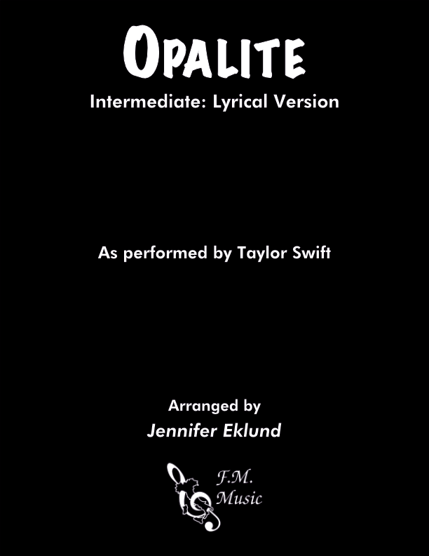 Opalite (Intermediate Piano: Lyrical Version)