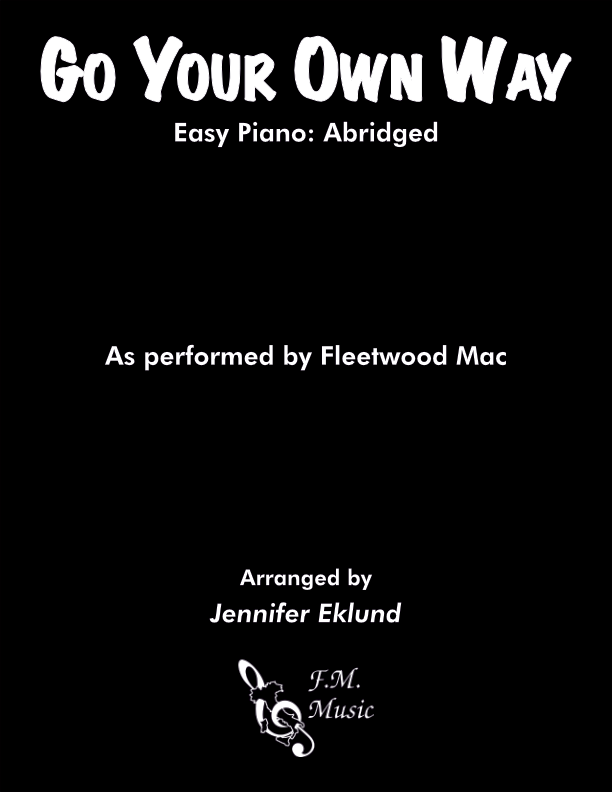 Go Your Own Way (Easy Piano)
