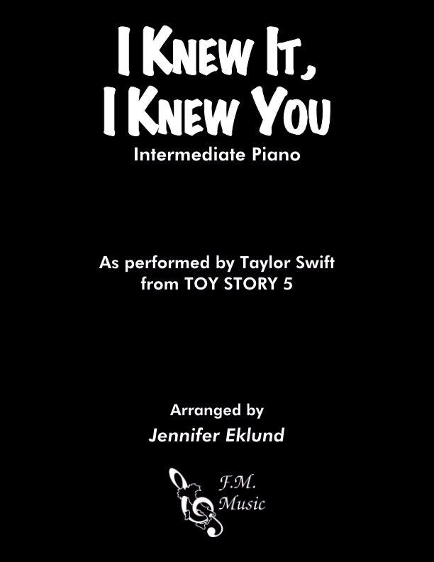I Knew It, I Knew You (Intermediate Piano)