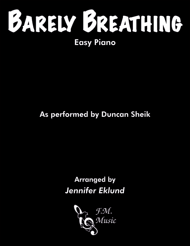 Barely Breathing (Easy Piano)